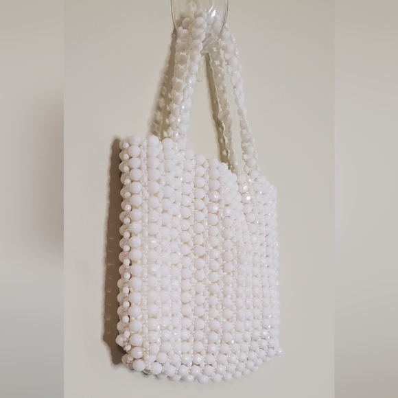 Vintage Beaded Evening Bag Wedding Formal Party Purse - Picture 2 of 5